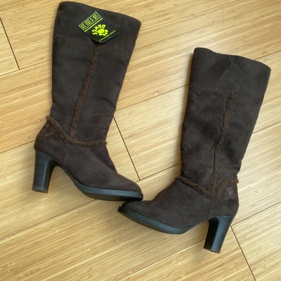 Lined high heel boots - Picture 5 of 6